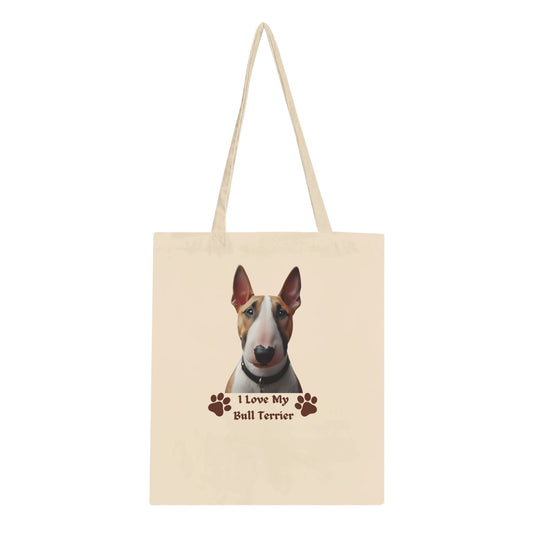 Bull Terrier Tote Bag - PetSelfie - Petselfie