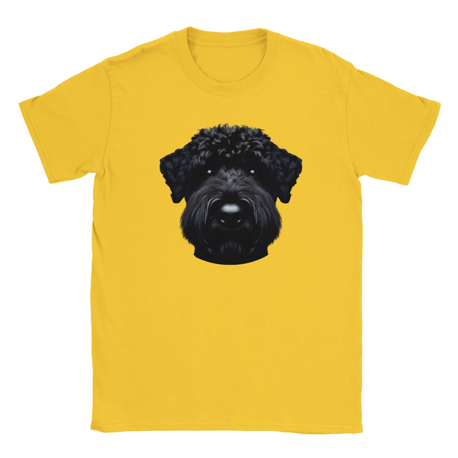 Black Russian Terrier yellow Coloured T-shirt