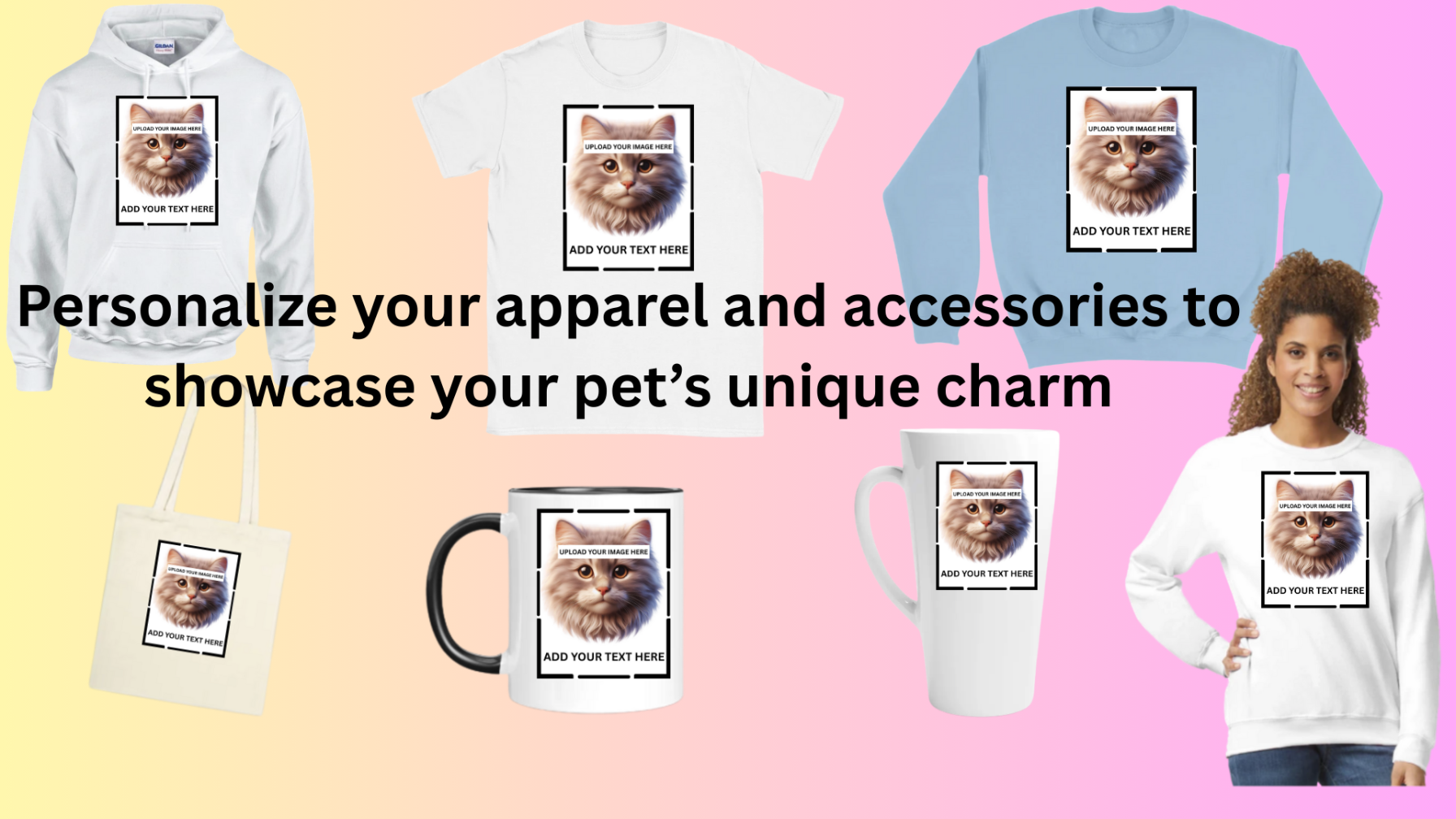 personalised apparel with upload your image on them