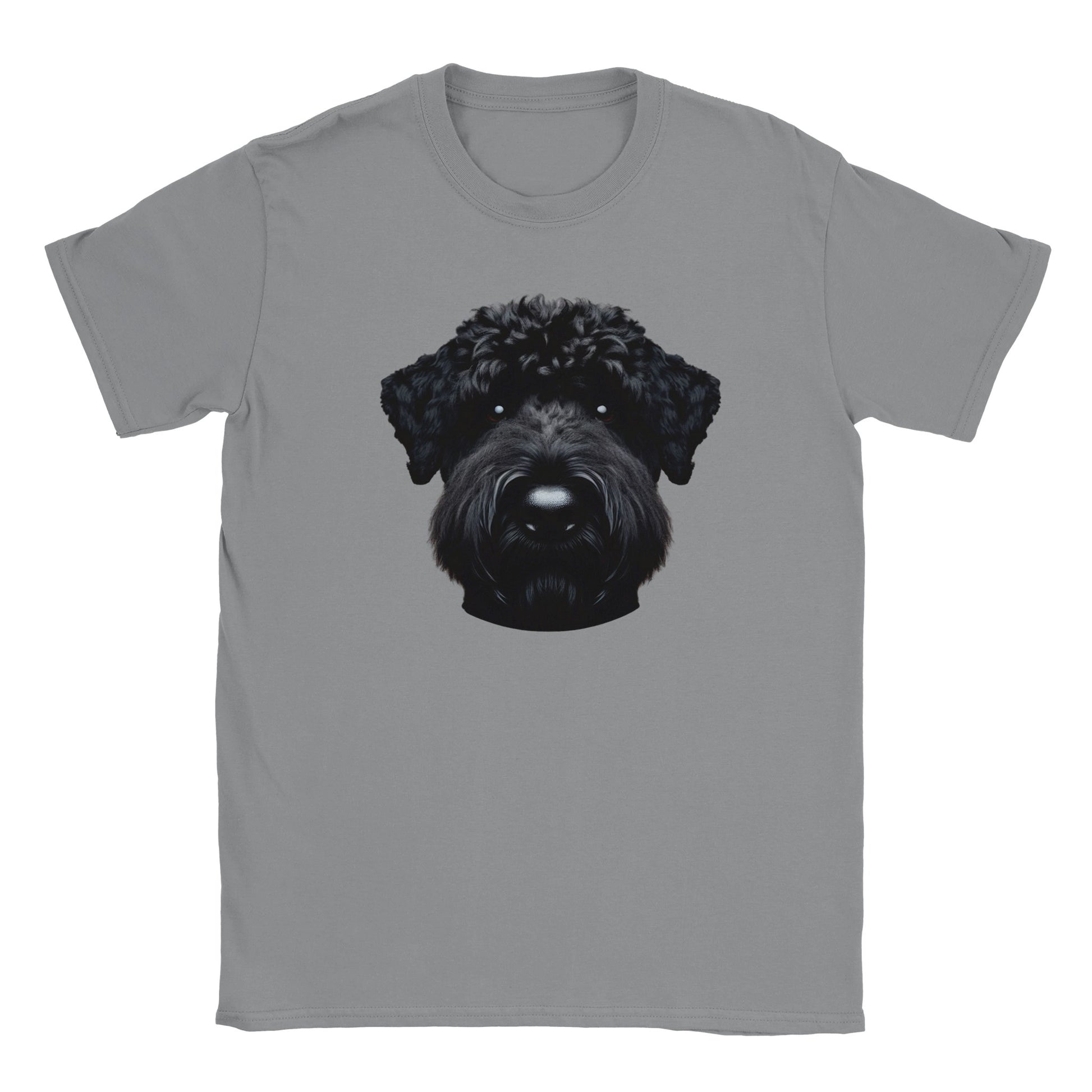 Black Russian Terrier Grey T-shirt