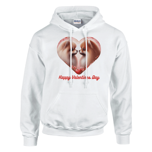 Chihuahua's Kissing Valentine Hoodie - Petselfie