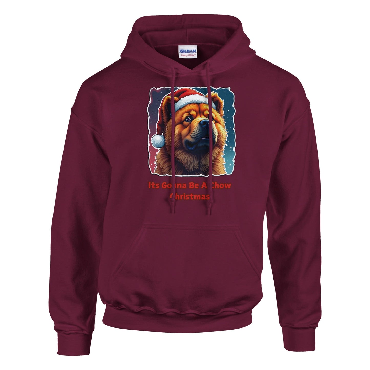 Chow Chow Christmas Hoodie - Petselfie