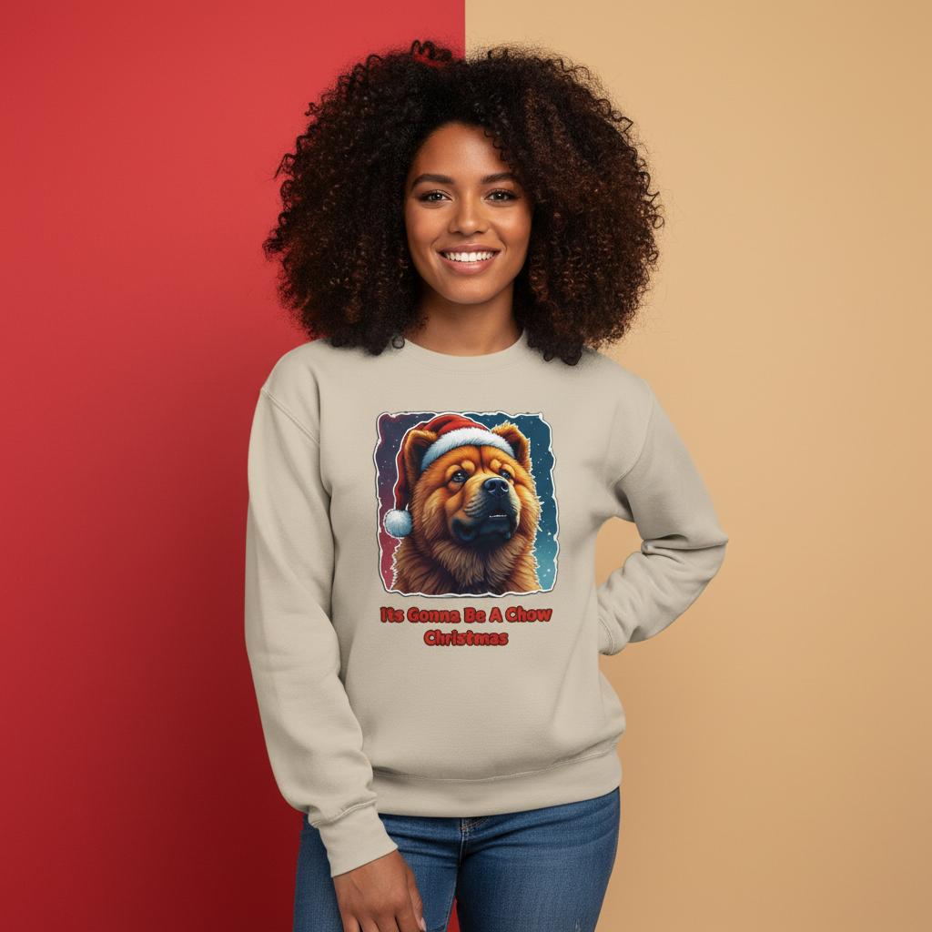 Chow Chow Christmas Sweatshirt - Petselfie