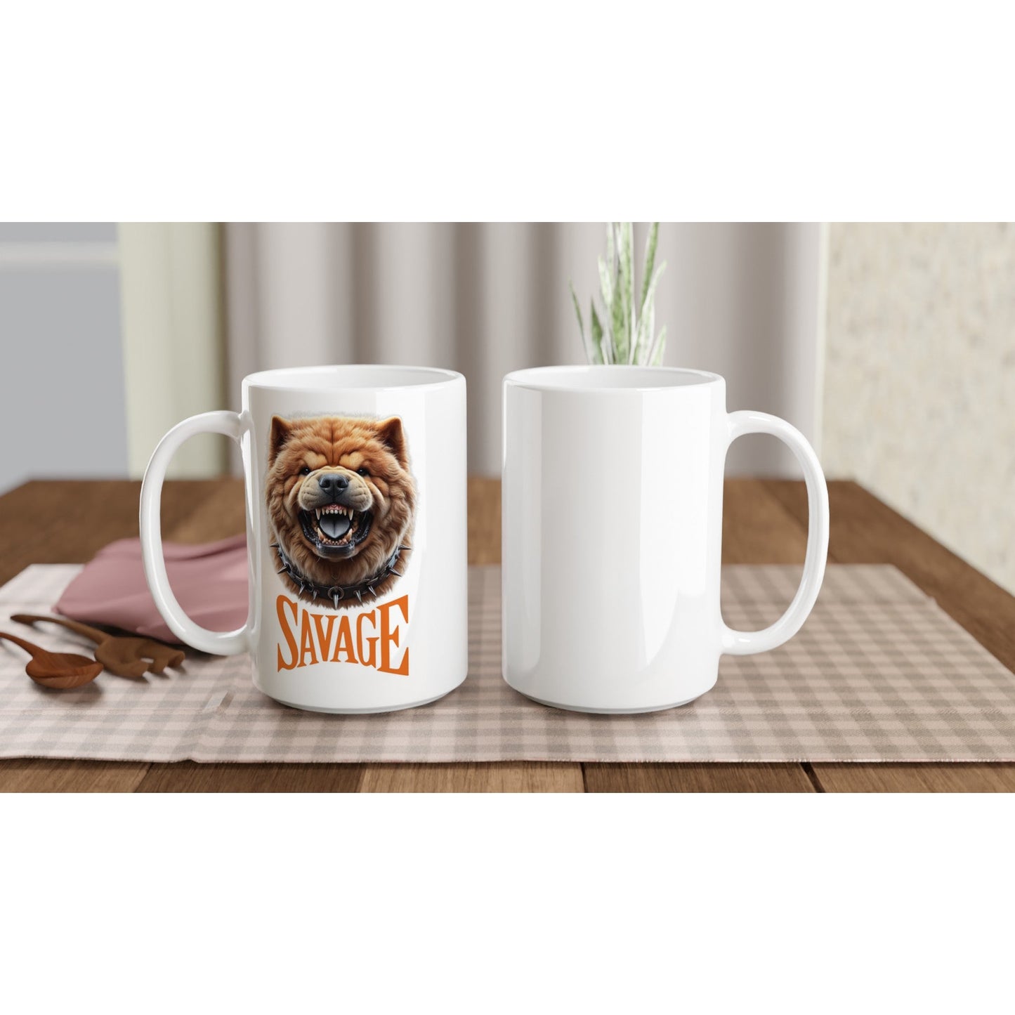 Chow Chow Puppy SAVAGE Mug - Petselfie