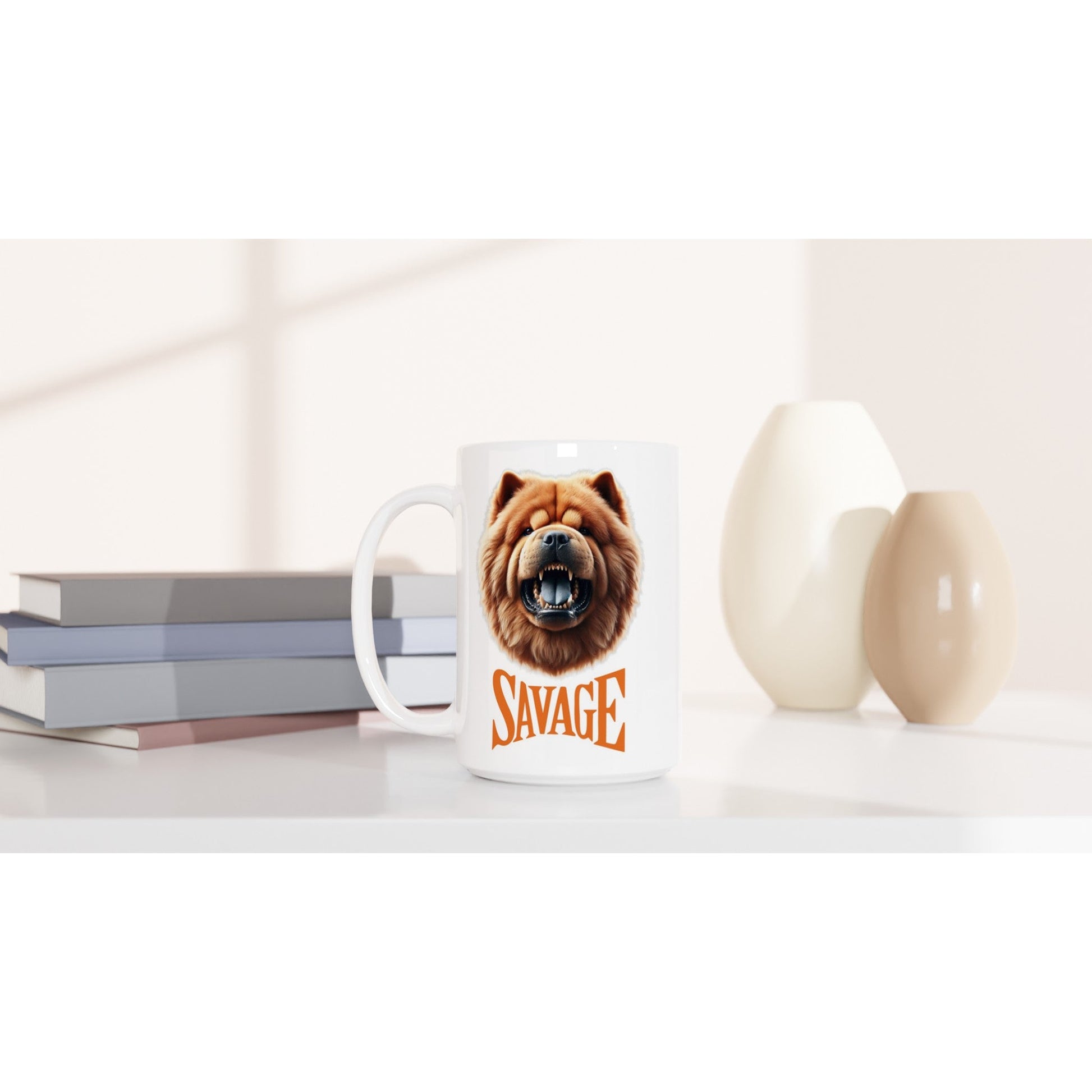 Chow Chow SAVAGE Mug - Petselfie