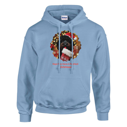 Cockapoo Black Christmas Hoodie - Petselfie