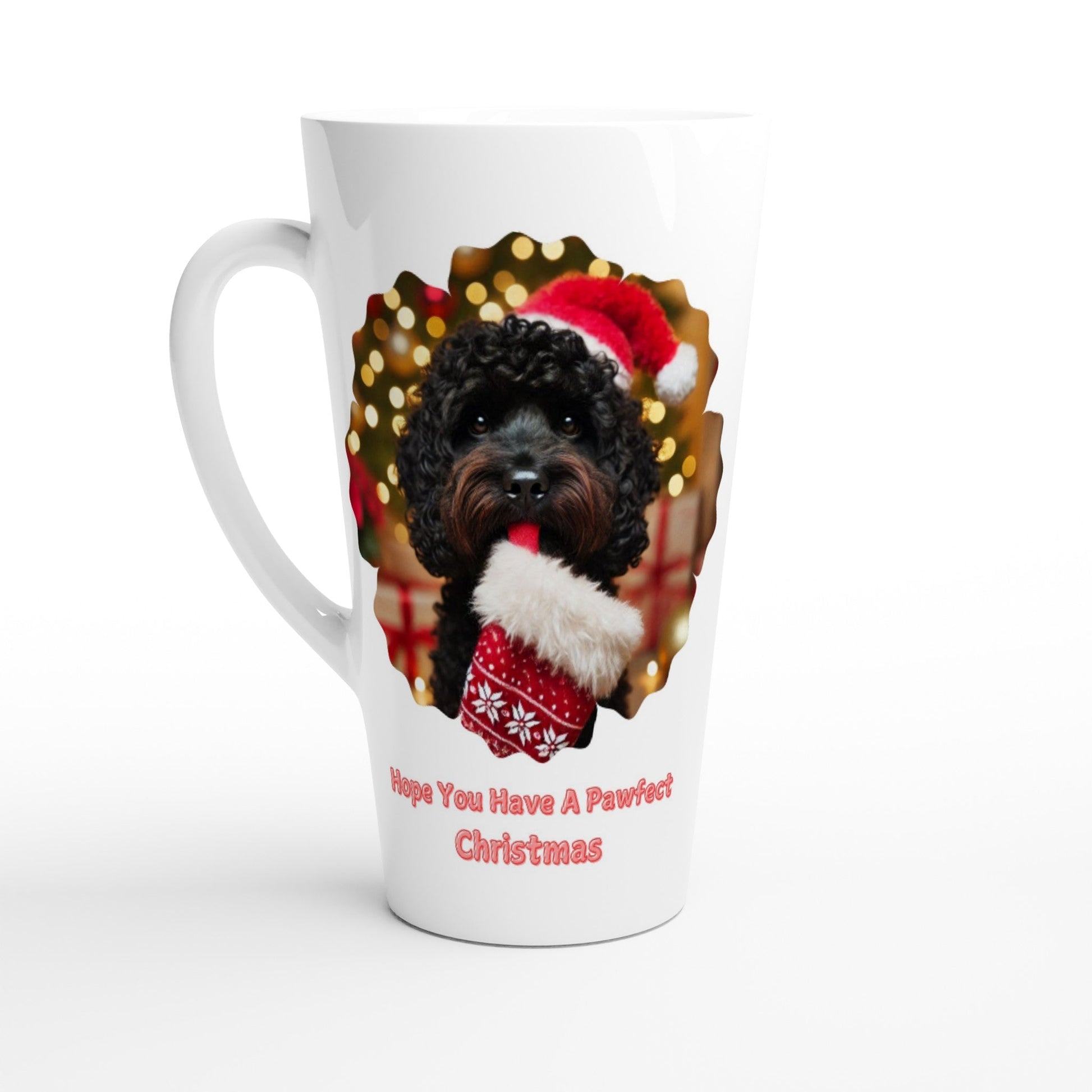 Cockapoo Black Christmas Mug - Petselfie