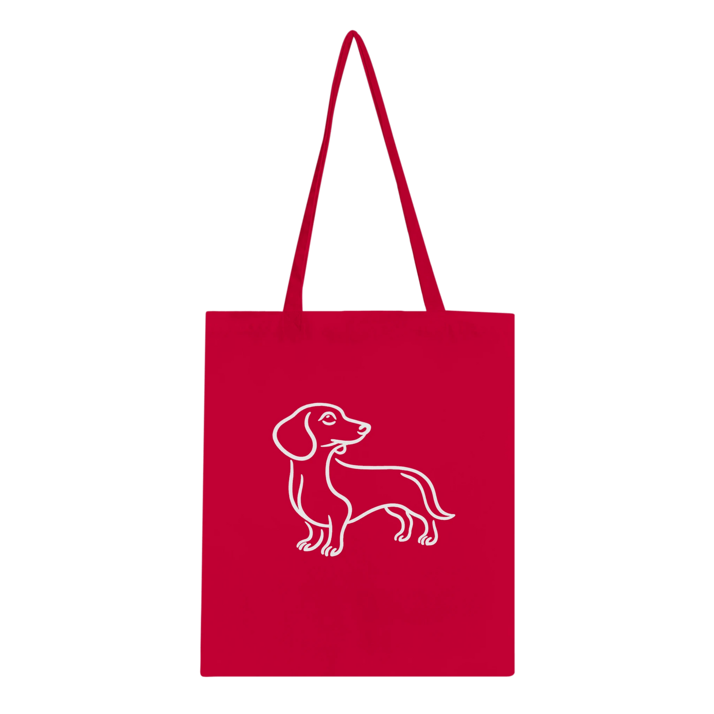 Dachshund Silhouette Classic Tote Bag - Petselfie