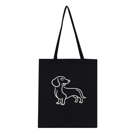 Dachshund Silhouette Classic Tote Bag - Petselfie
