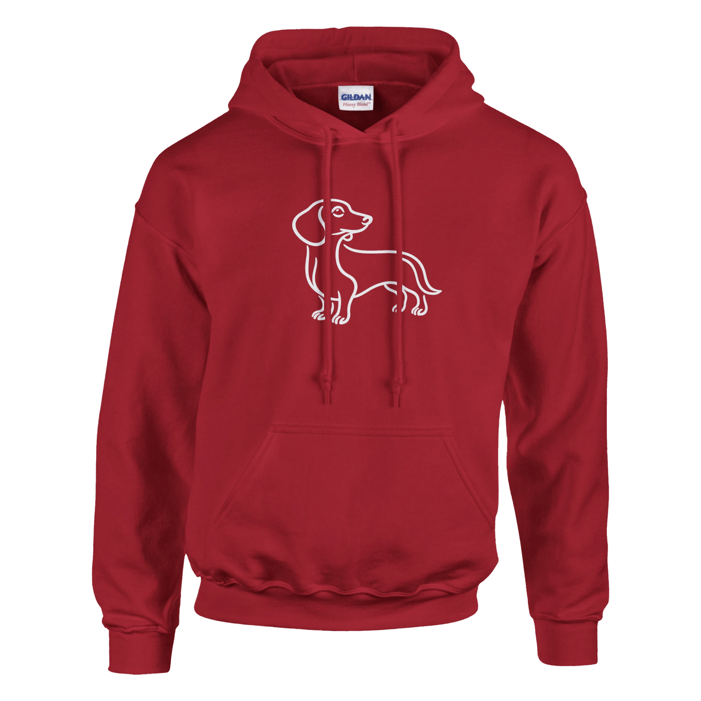 Dachshund Silhouette Hoodie - Petselfie