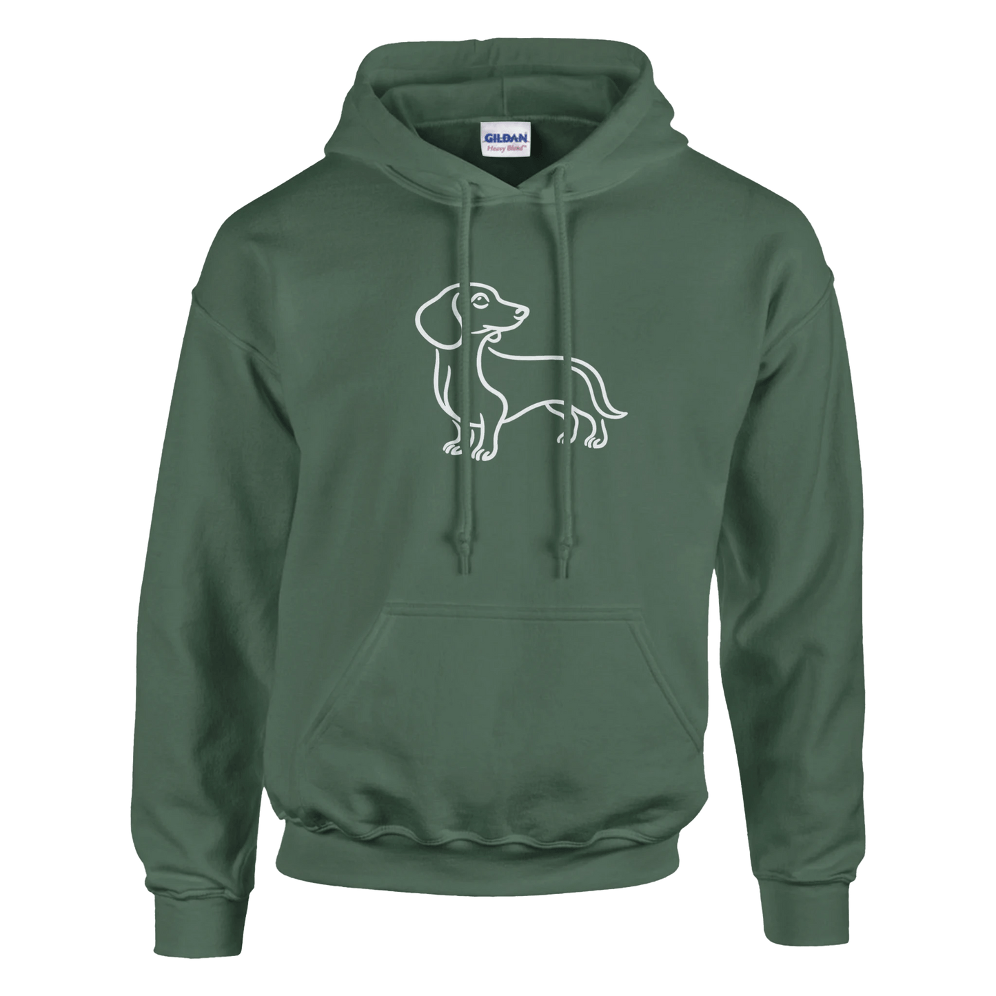 Dachshund Silhouette Hoodie - Petselfie