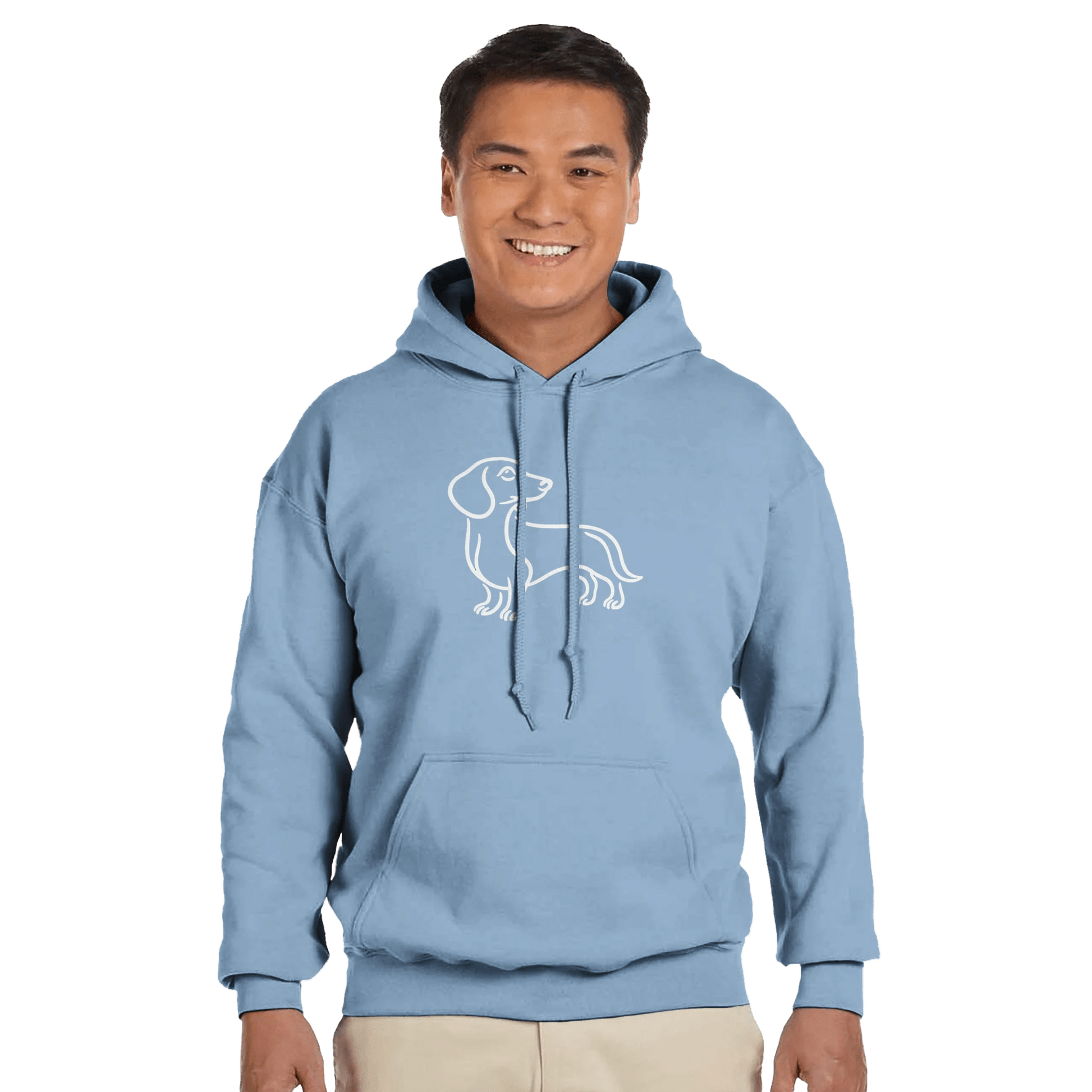 Dachshund Silhouette Hoodie - Petselfie