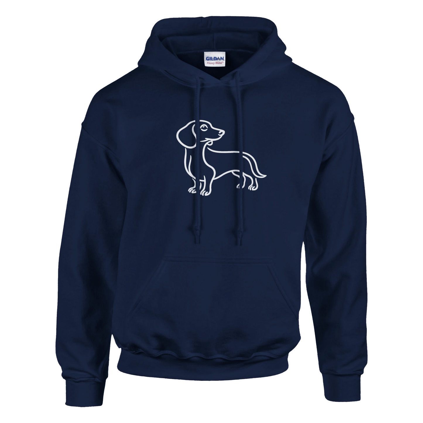 Dachshund Silhouette Hoodie - Petselfie