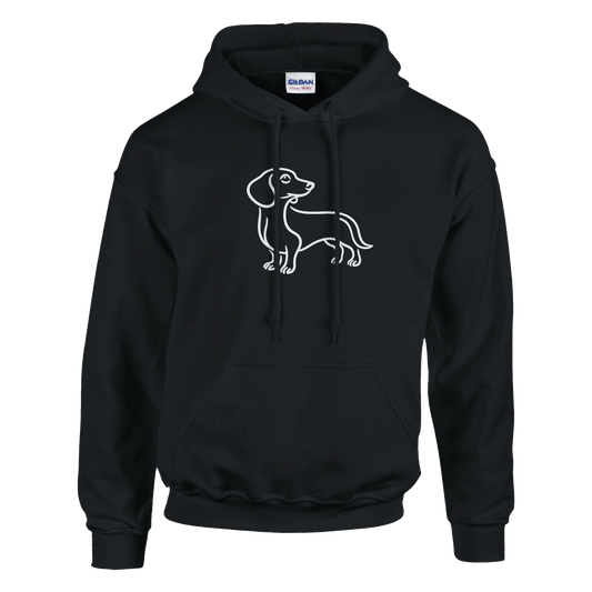 Dachshund Silhouette Hoodie - Petselfie