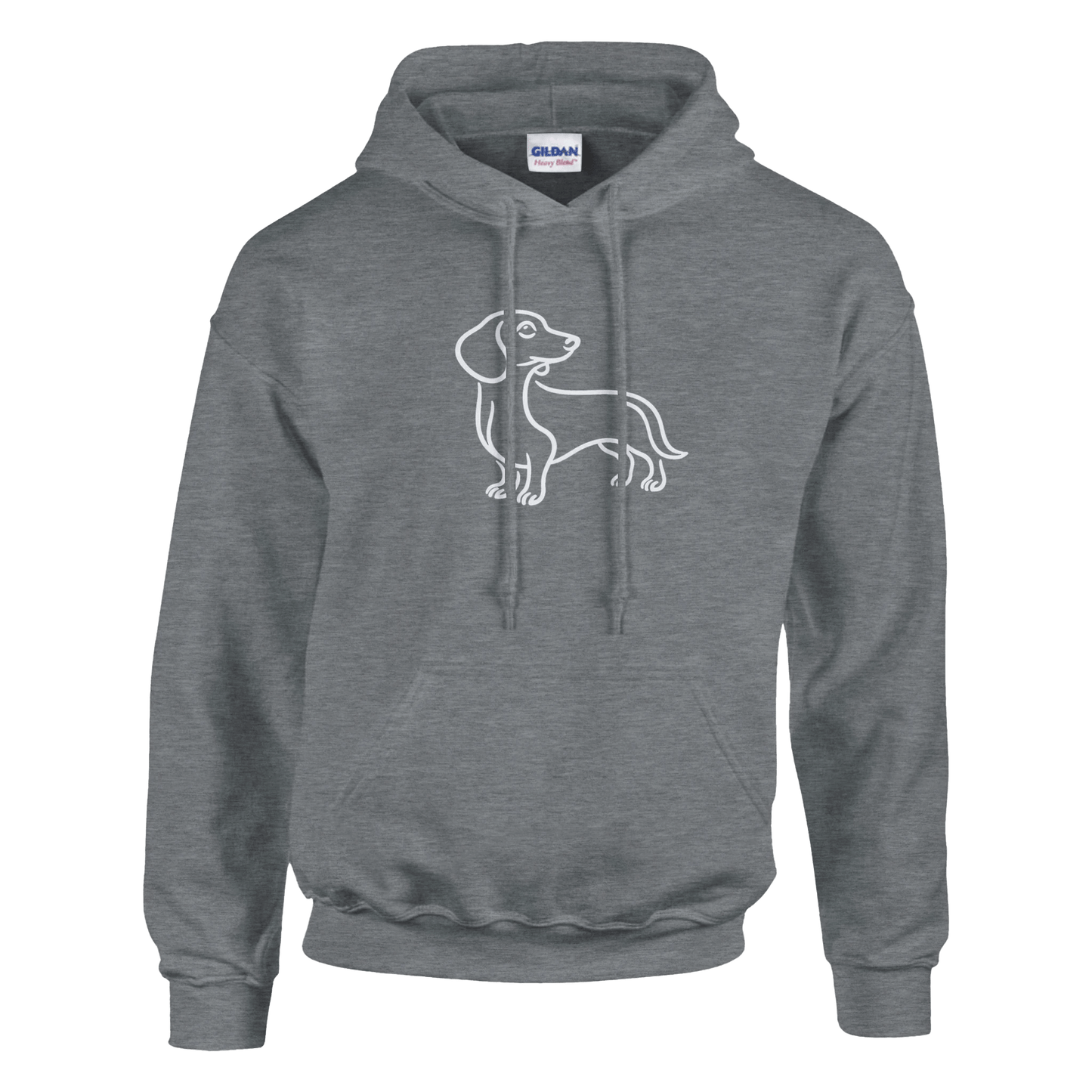 Dachshund Silhouette Hoodie - Petselfie