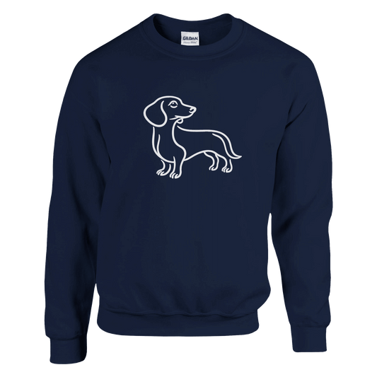 Dachshund Silhouette Sweatshirt - Petselfie