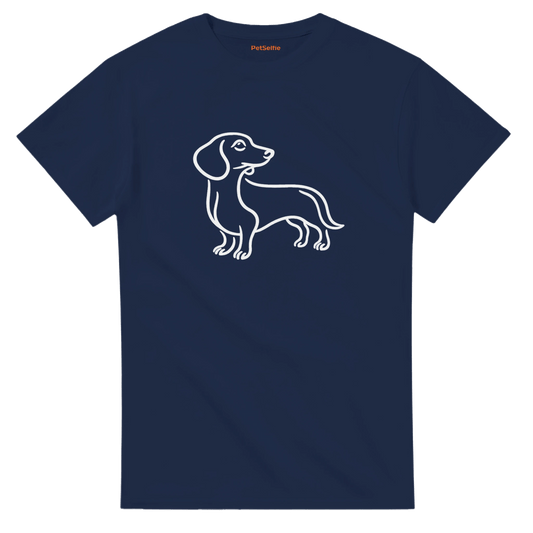 Dachshund Silhouette T-shirt - Petselfie