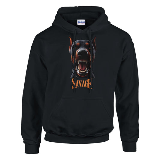 Doberman Pinscher SAVAGE Hoodie - Petselfie