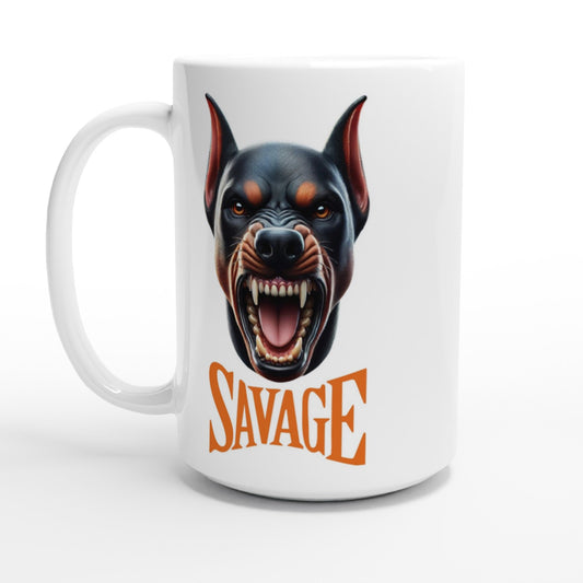 Doberman Pinscher SAVAGE Mug - Petselfie