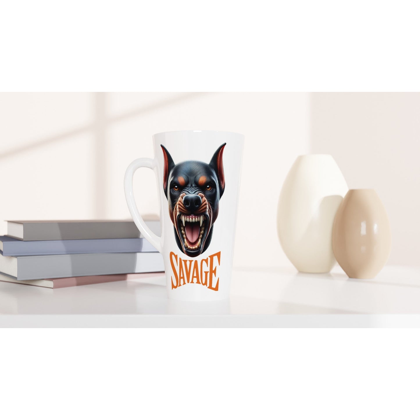 Doberman Pinscher SAVAGE Mug - Petselfie