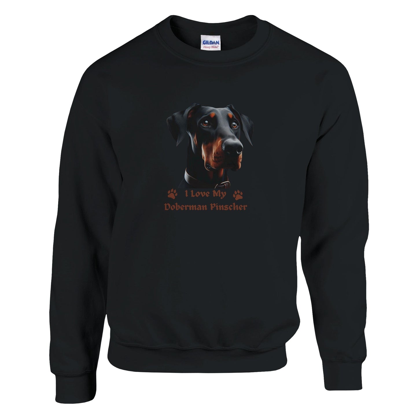 Doberman Pinscher Sweatshirt - PetSelfie - Petselfie