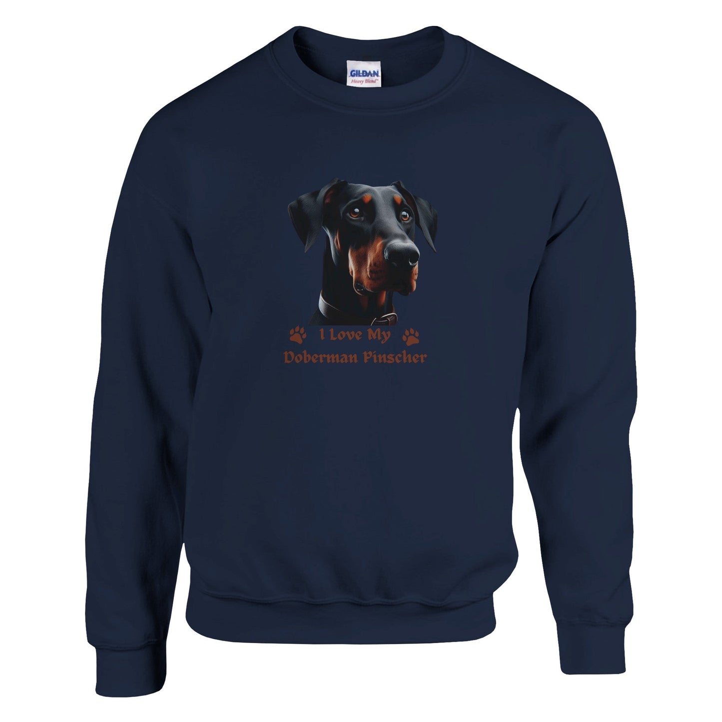 Doberman Pinscher Sweatshirt - PetSelfie - Petselfie