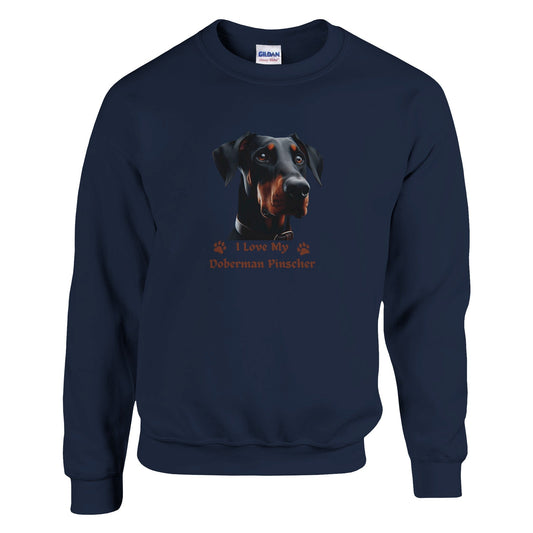 Doberman Pinscher Sweatshirt - PetSelfie - Petselfie