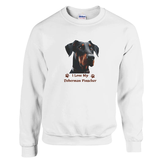 Doberman Pinscher Sweatshirt - PetSelfie - Petselfie