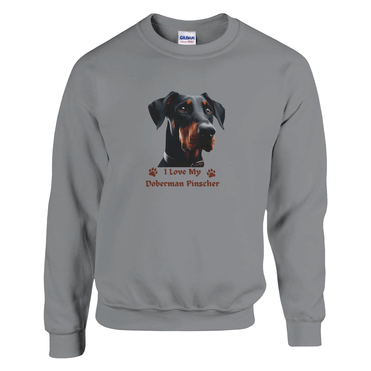 Doberman Pinscher Sweatshirt - PetSelfie - Petselfie