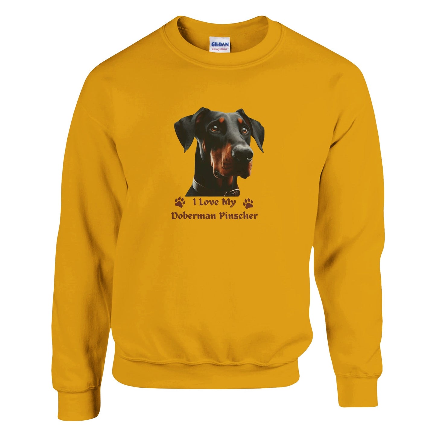 Doberman Pinscher Sweatshirt - PetSelfie - Petselfie