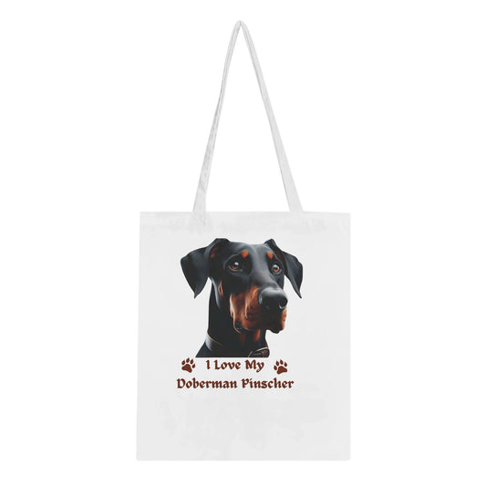 Doberman Pinscher Tote Bag - PetSelfie - Petselfie