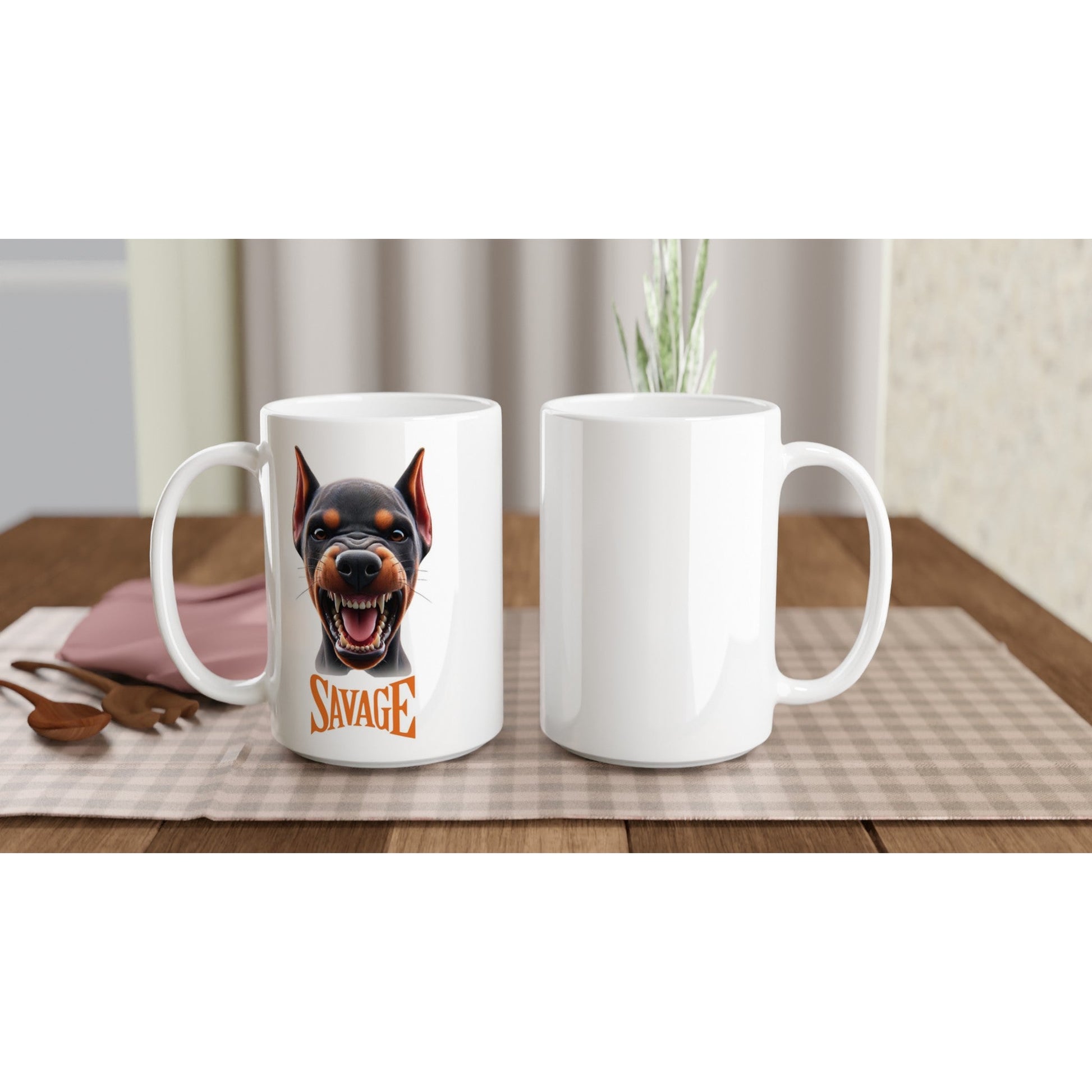 Doberman Puppy SAVAGE Mug - Petselfie