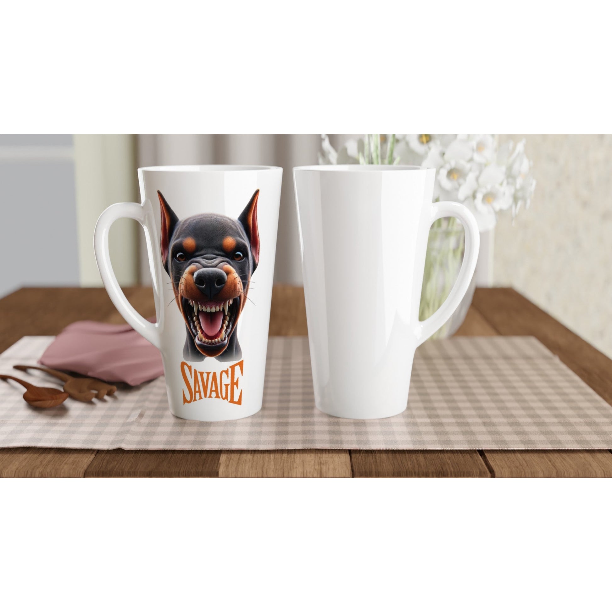 Doberman Puppy SAVAGE Mug - Petselfie