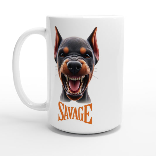 Doberman Puppy SAVAGE Mug - Petselfie