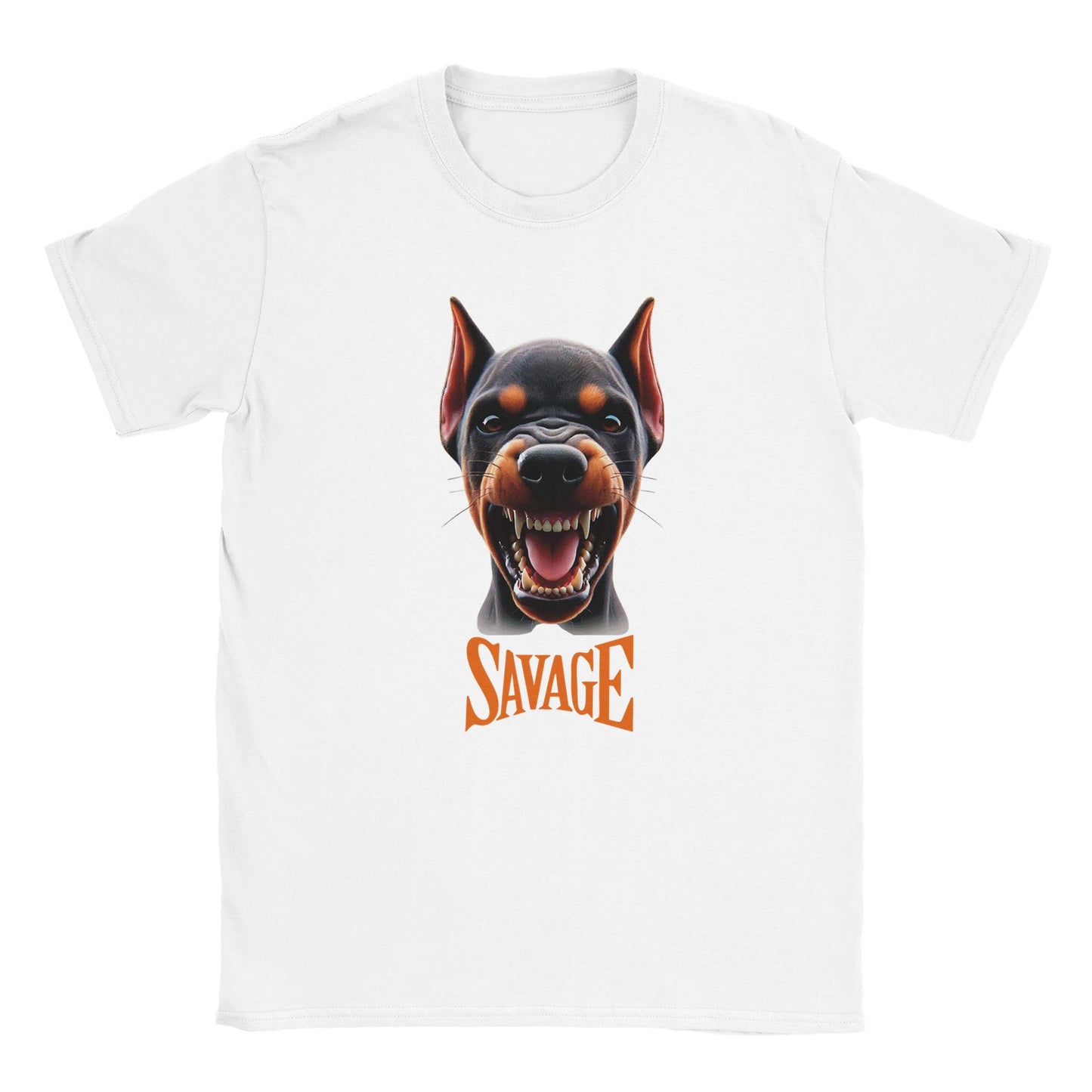 Doberman Puppy SAVAGE T-shirt - Petselfie