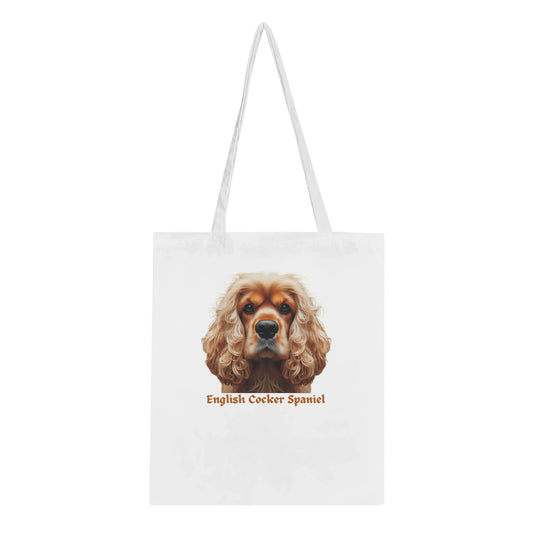 English Cocker Spaniel Classic Tote Bag - Petselfie