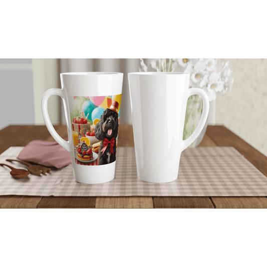 Fathers day cockapoo Latte Mug - Petselfie