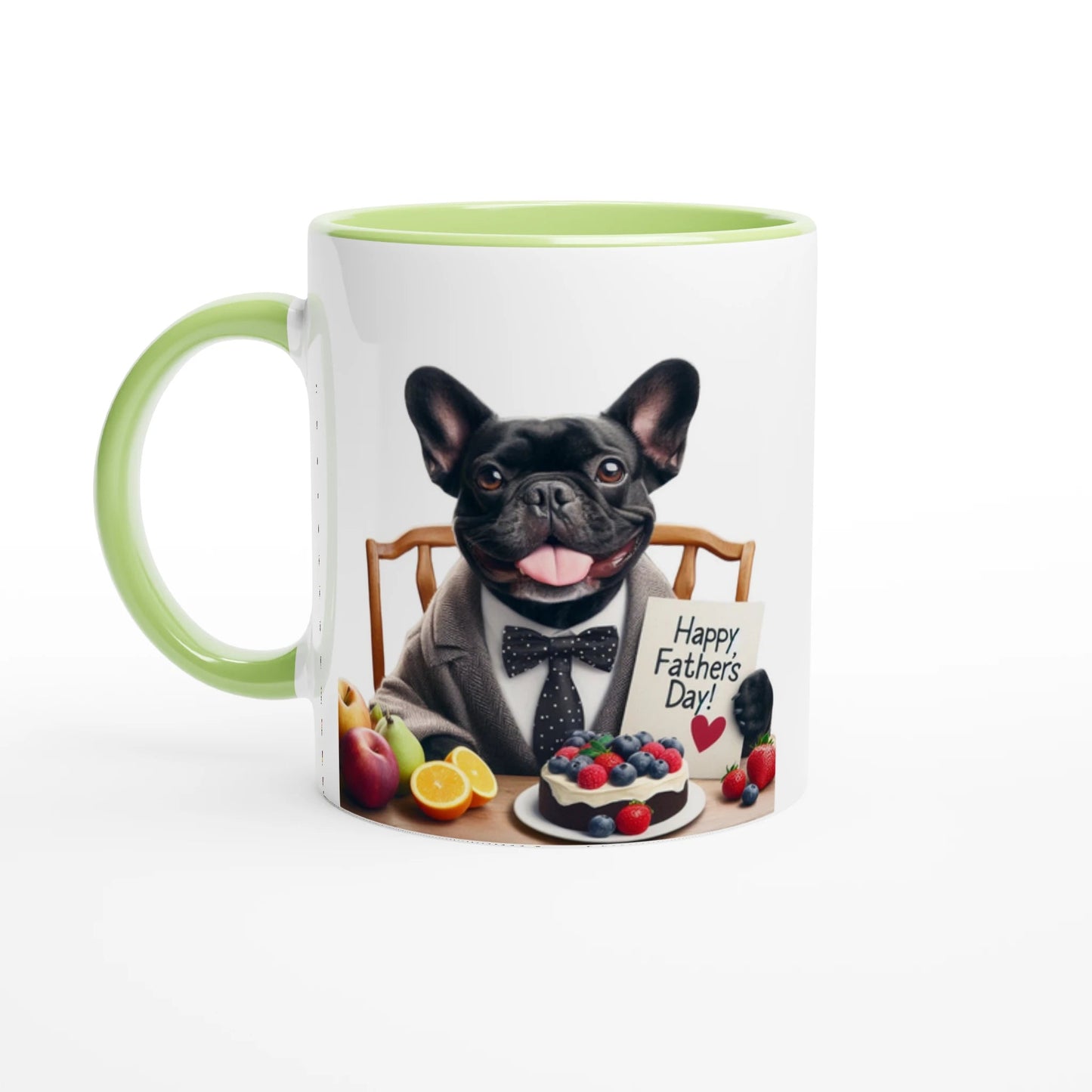 Fathers Day French Bulldog Ceramic Mug - Petselfie