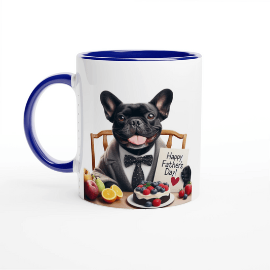 Fathers Day French Bulldog Ceramic Mug - Petselfie