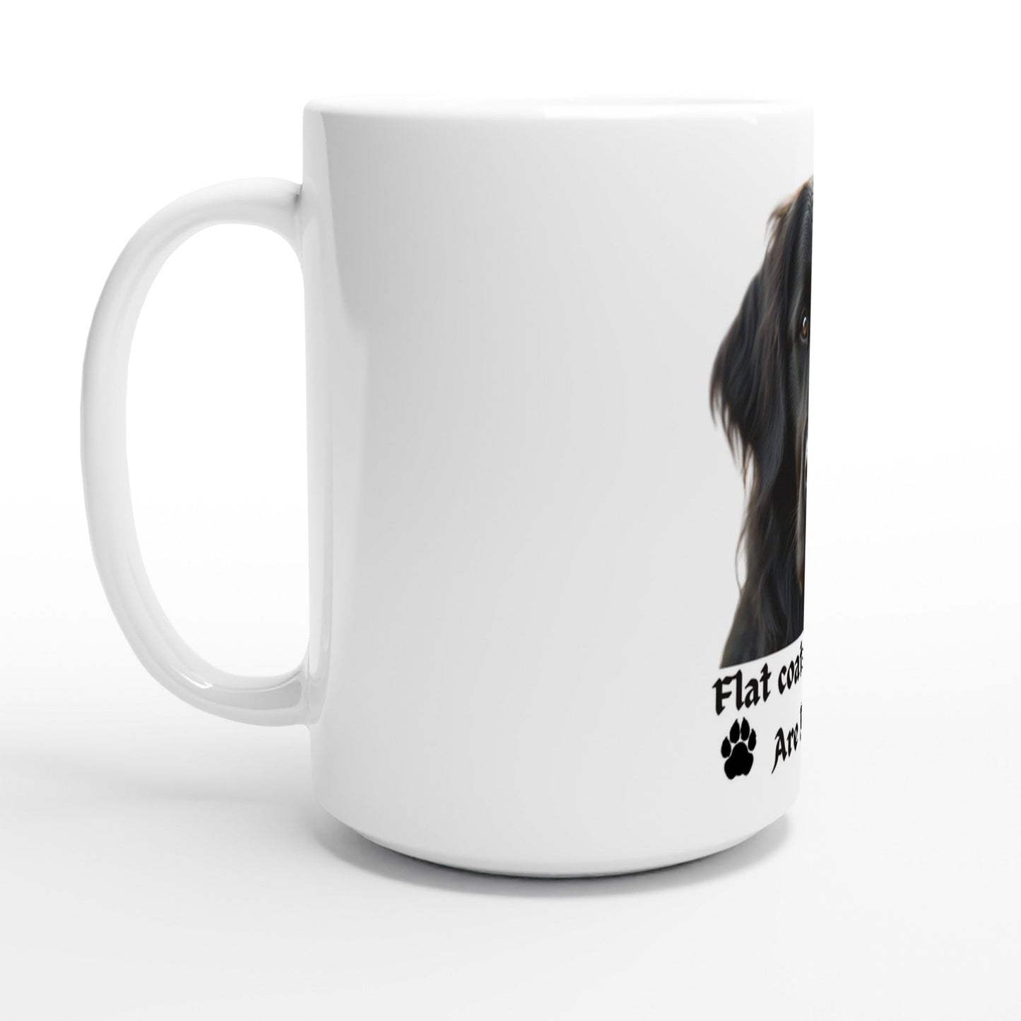 Flat coated Retriever Mug - PetSelfie - Petselfie