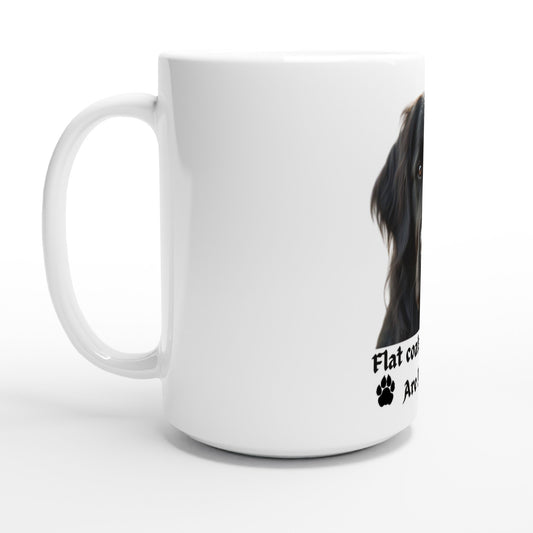 Flat coated Retriever Mug - PetSelfie - Petselfie