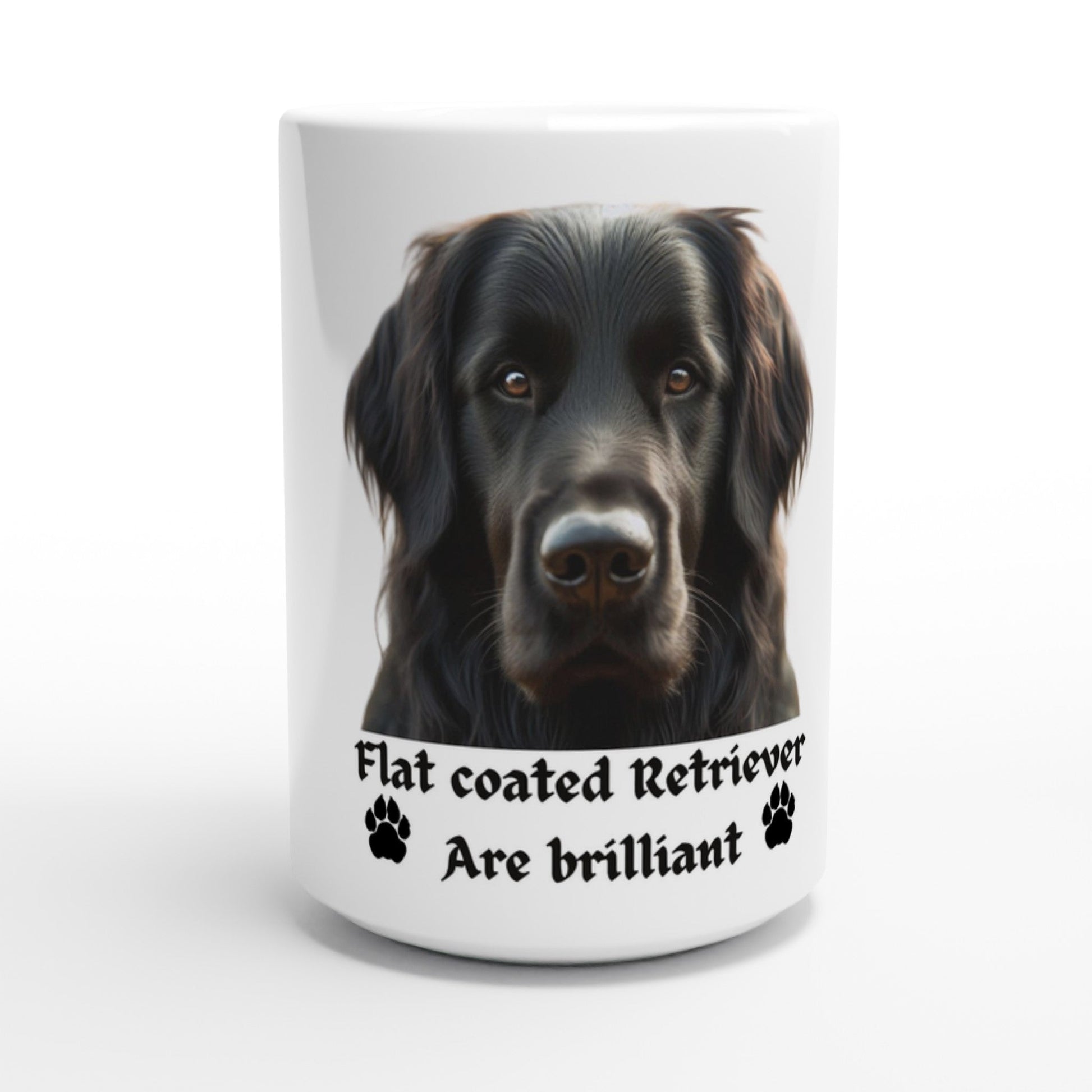 Flat coated Retriever Mug - PetSelfie - Petselfie