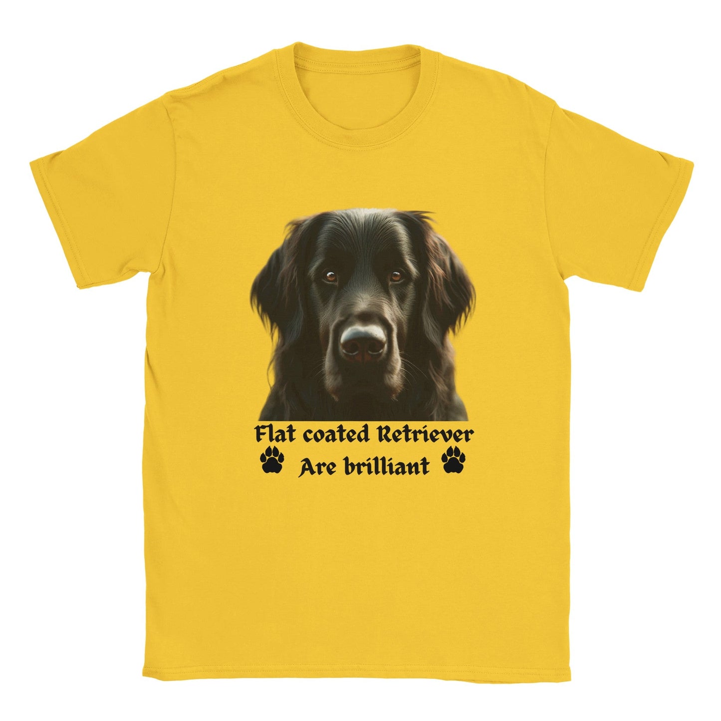 Flat coated Retriever T-shirt - PetSelfie - Petselfie