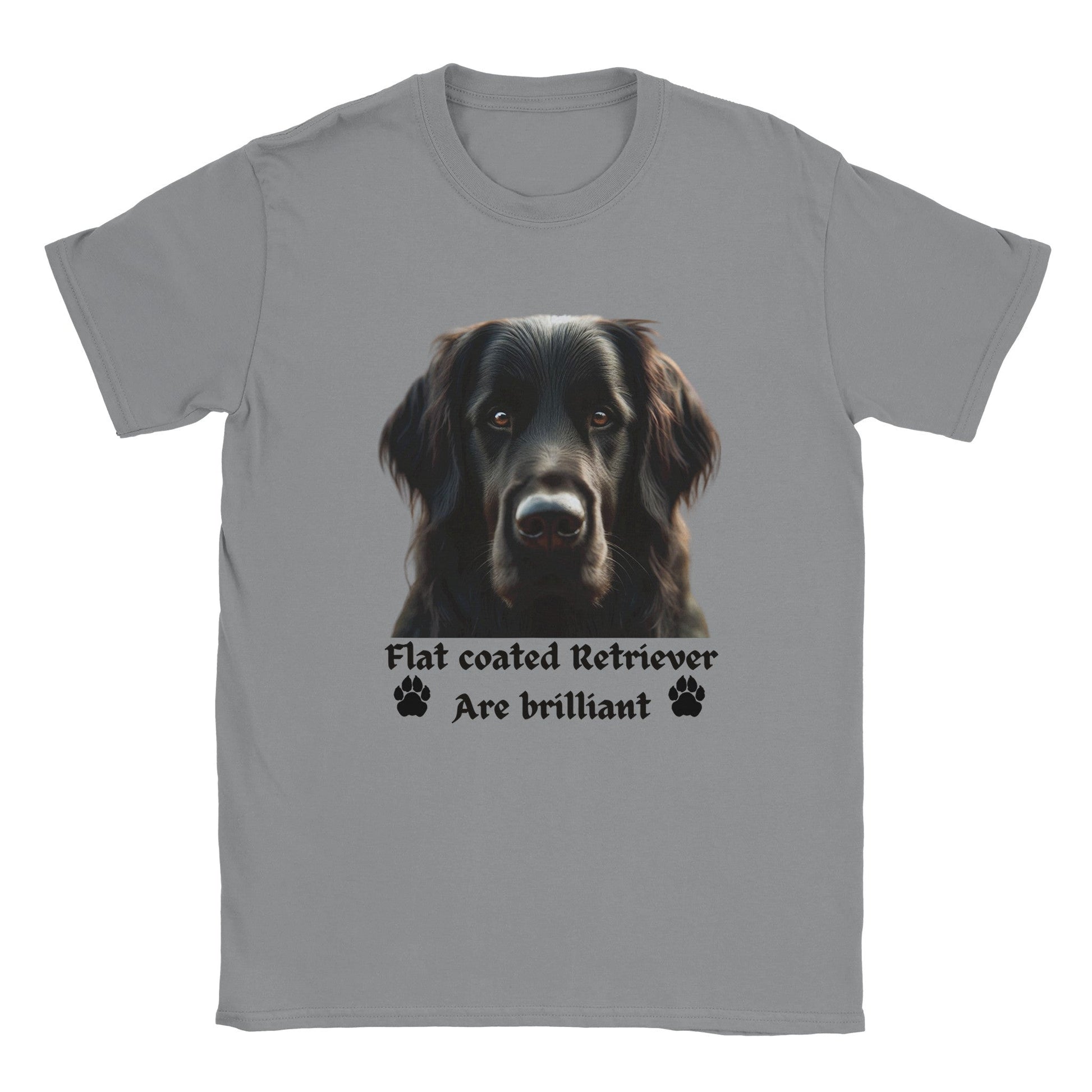 Flat coated Retriever T-shirt - PetSelfie - Petselfie