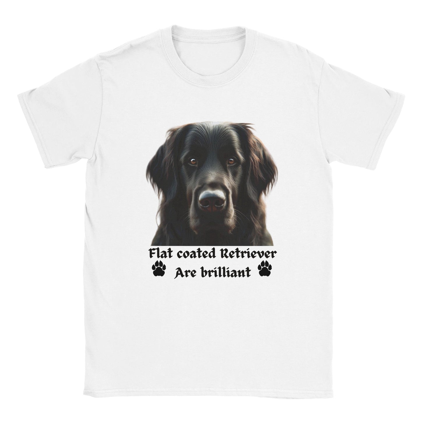 Flat coated Retriever T-shirt - PetSelfie - Petselfie