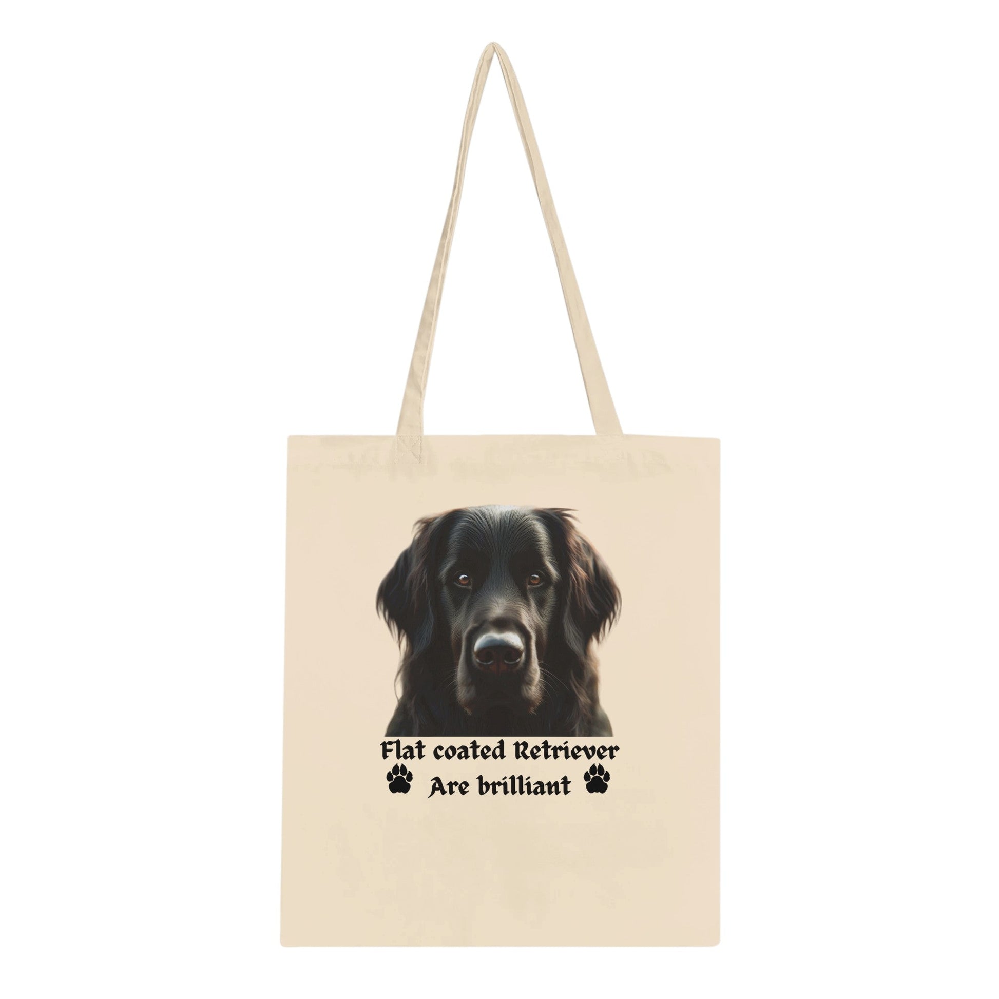 Flat coated Retriever Tote Bag - PetSelfie - Petselfie