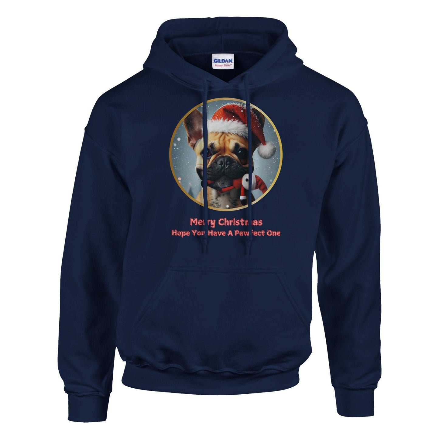 French bulldog Christmas Hoodie - Petselfie