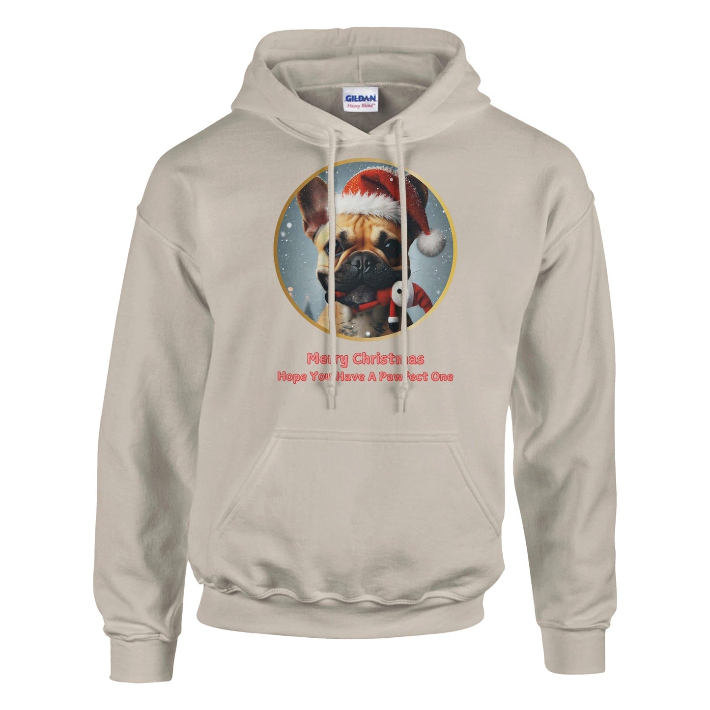 French bulldog Christmas Hoodie - Petselfie