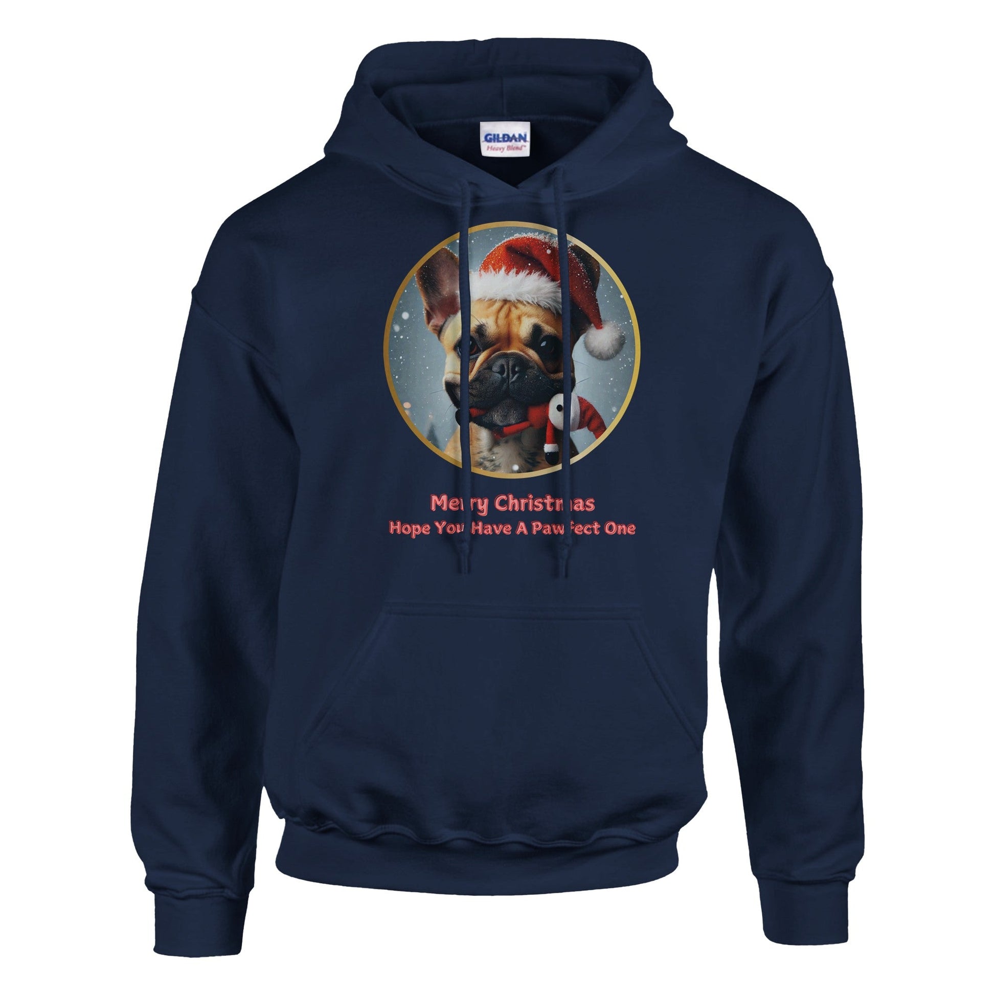 French bulldog Christmas Hoodie - Petselfie