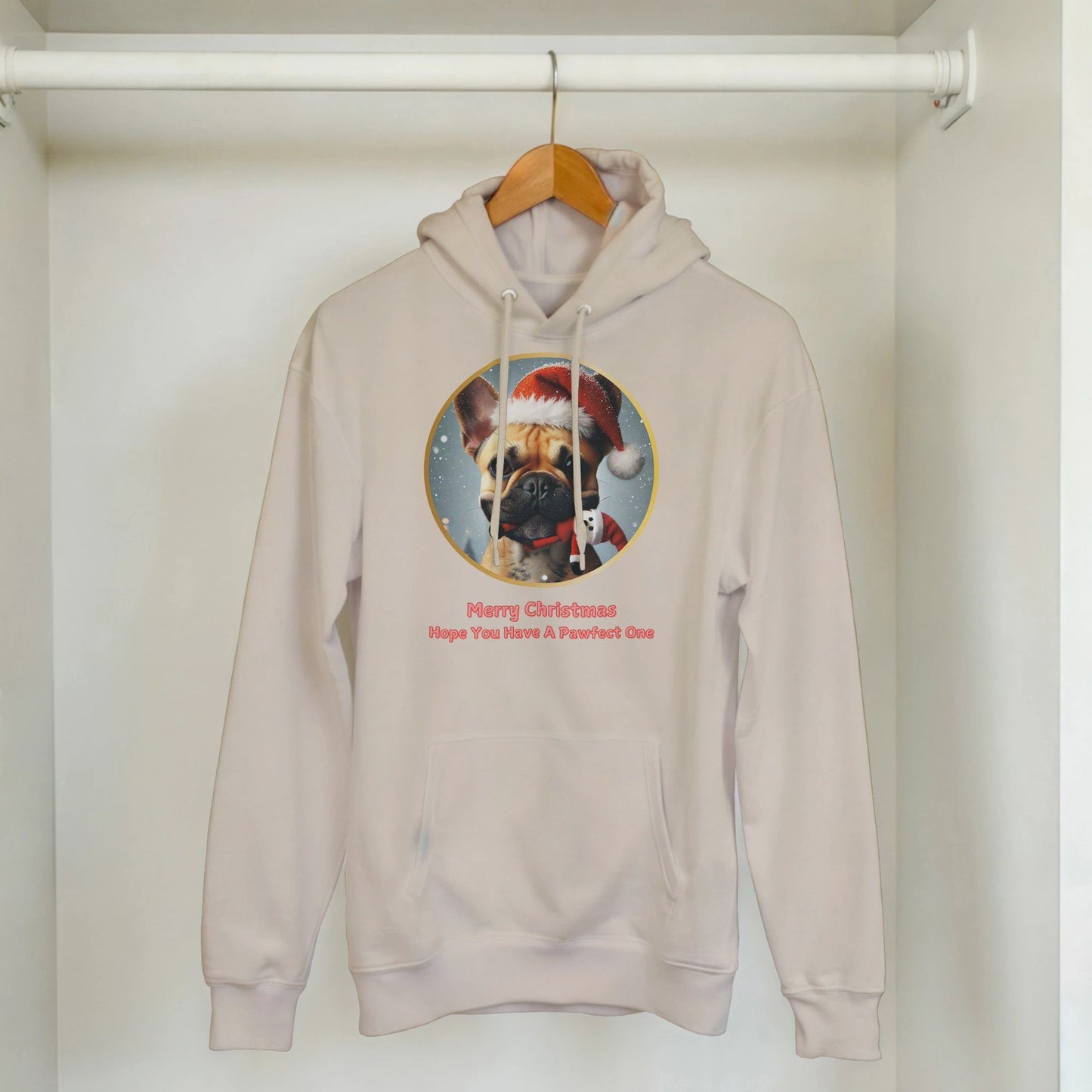French bulldog Christmas Hoodie - Petselfie